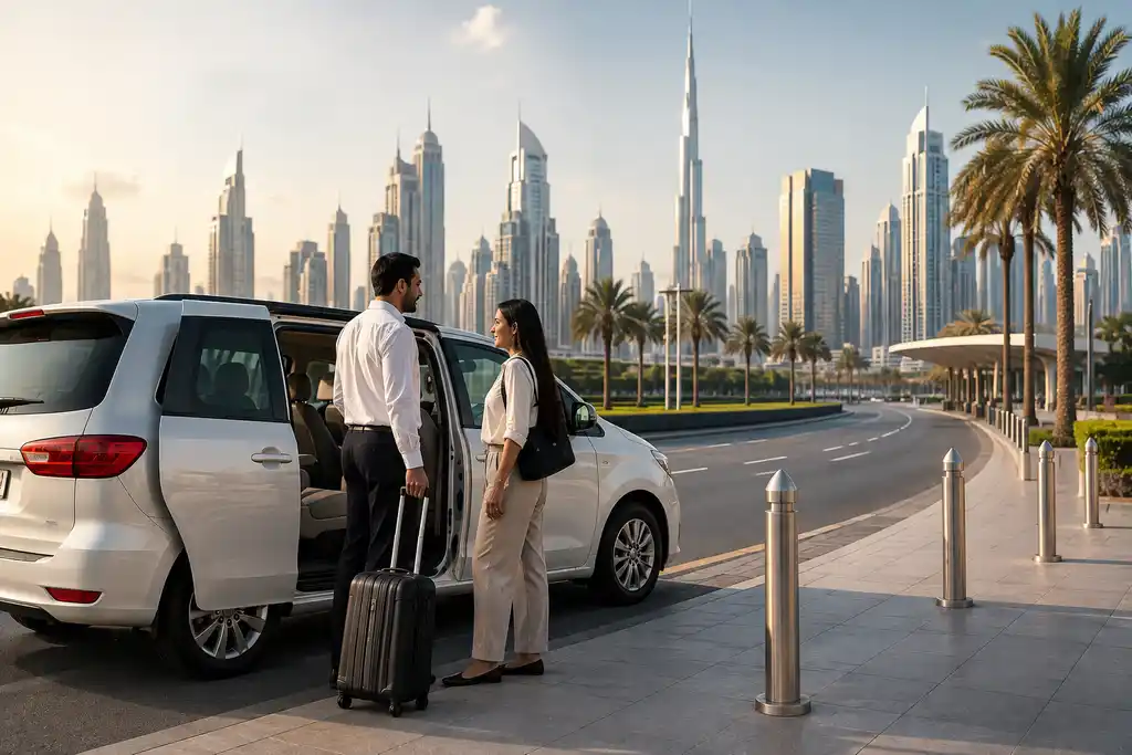 Pickup zones in Dubai and drop zones in Abu Dhabi